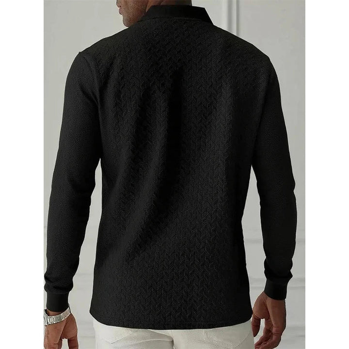 Jongman™ | Polo Casual Uomo Con Maniche Lunghe