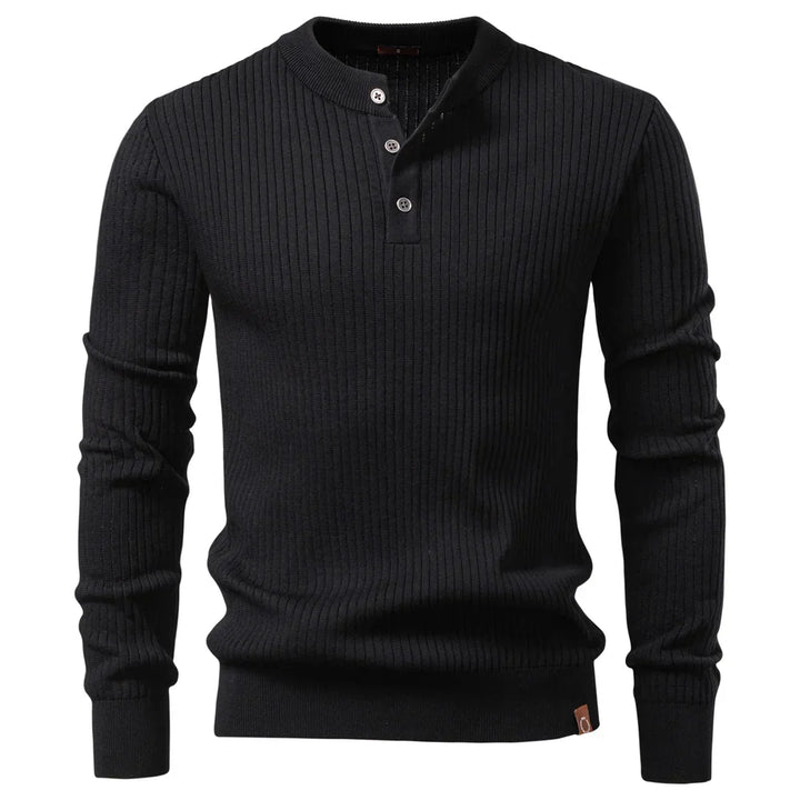 Jongman™ | Polo Invernale Casual Con Bottoni