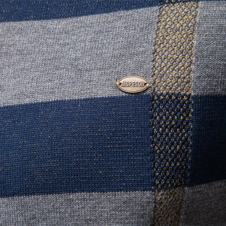 Jongman™ | Maglione da Uomo In Maglia Con Design a Rombi