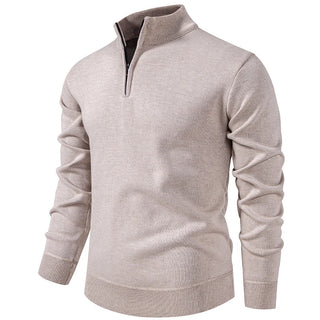 Jongman™ | Maglione Casual In Maglia Con Mezza Cerniera