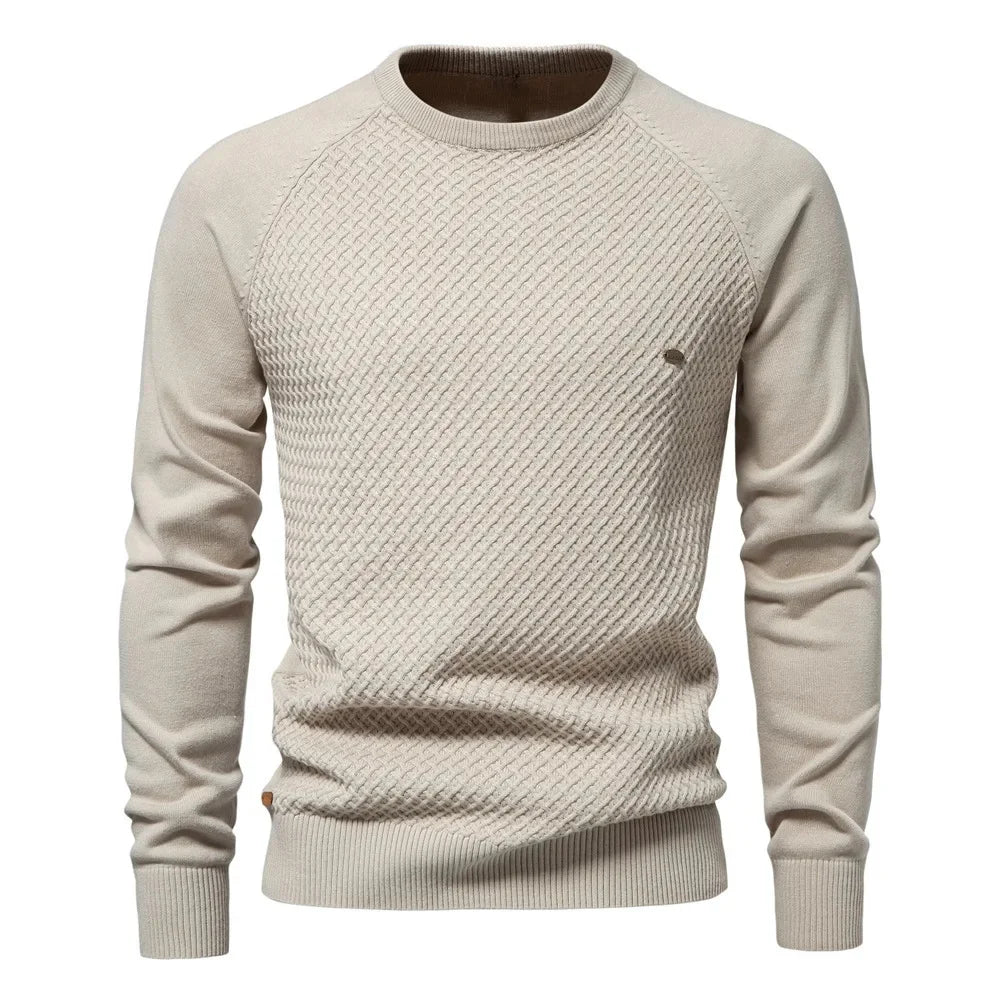 Jongman™ | Maglione da Uomo a Maglia con Collo Rotondo