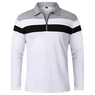 Jongman™ | Polo a Righe con Zip