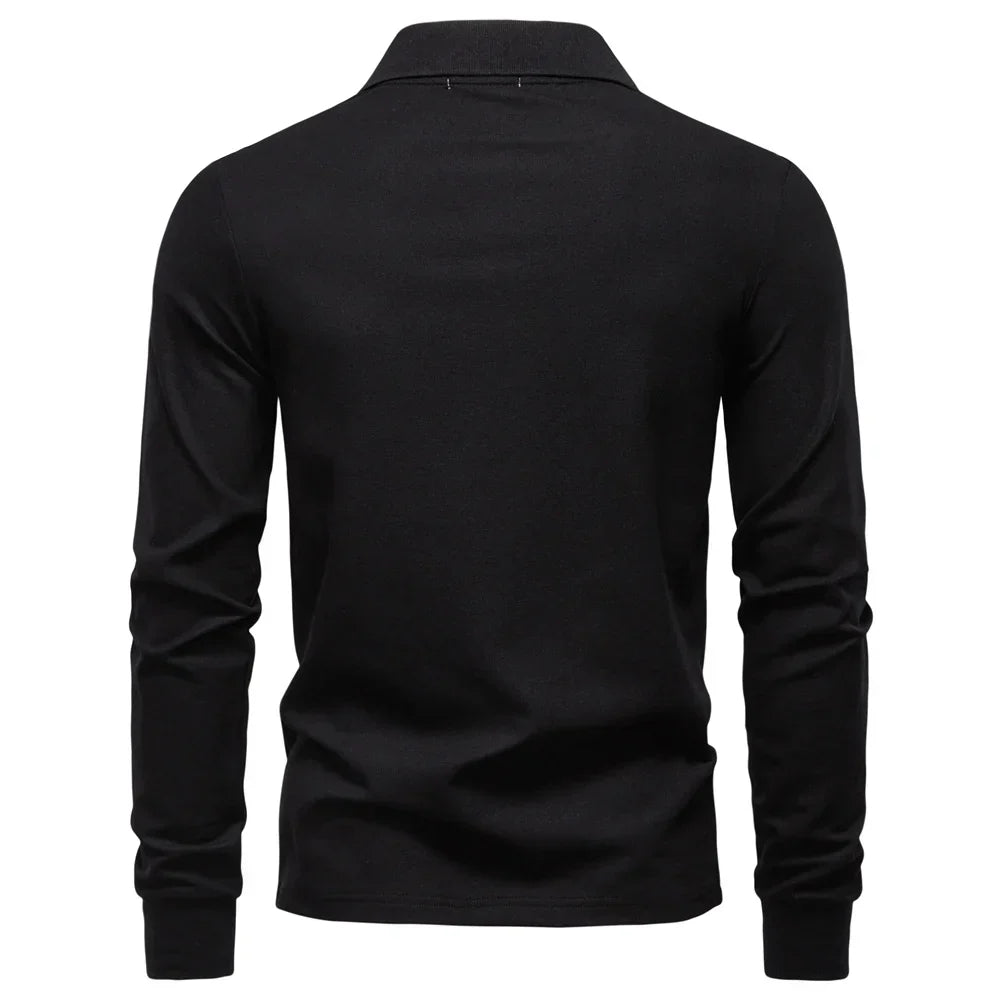 Jongman™ | Maglietta Polo Casual Autunnale