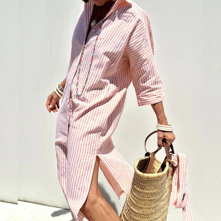Sophie | Abito camicia elegante a righe