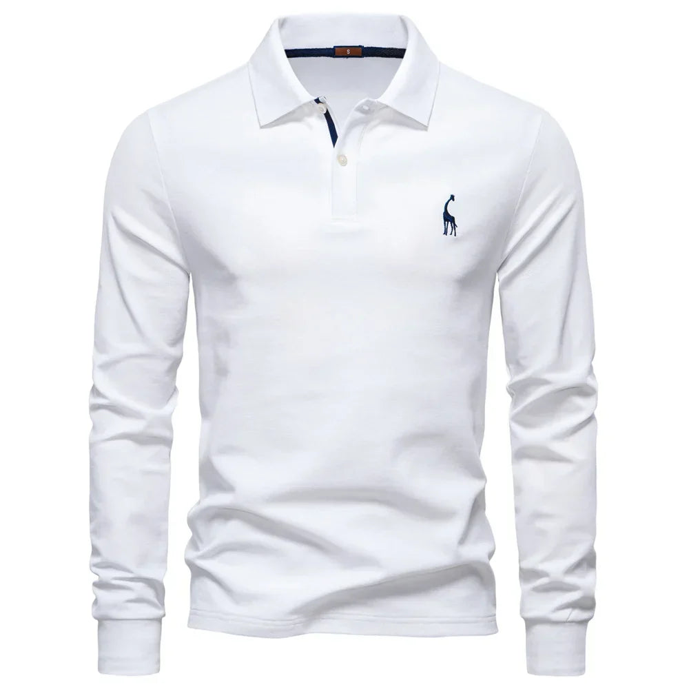 Jongman™ | Maglietta Polo Casual Autunnale