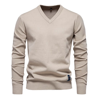Jongman™ | Maglione da Uomo in Cotone con Collo a V