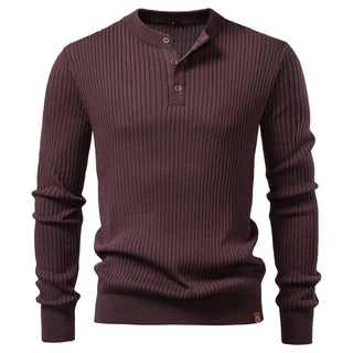 Jongman™ | Polo Invernale Casual Con Bottoni