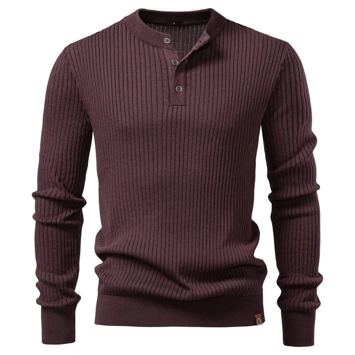 Jongman™ | Polo Invernale Casual Con Bottoni