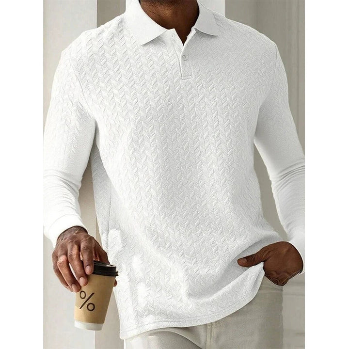 Jongman™ | Polo Casual Uomo Con Maniche Lunghe
