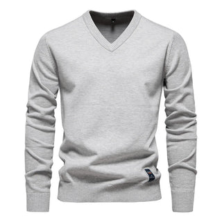 Jongman™ | Maglione da Uomo in Cotone con Collo a V