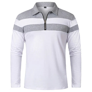 Jongman™ | Polo a Righe con Zip