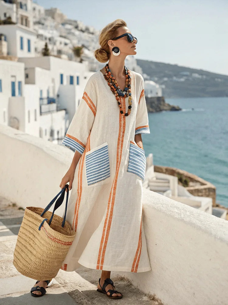 Vera | Vestito flusso costiero