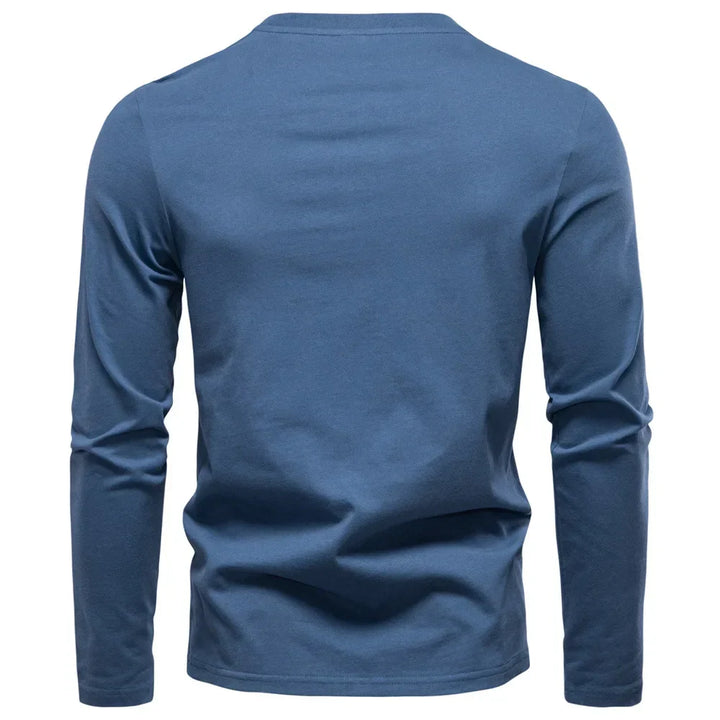 Jongman™ | T-Shirt Henley a Maniche Lunghe (1+1 GRATIS)