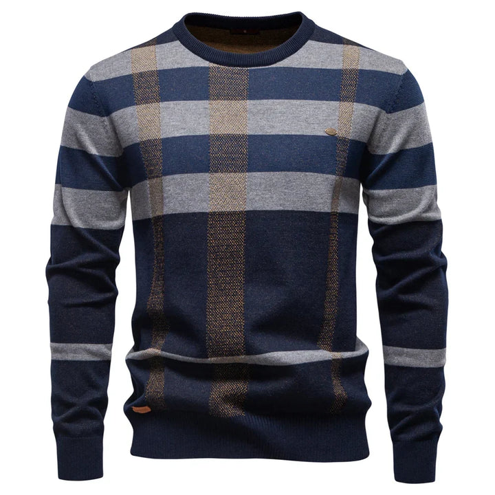 Jongman™ | Maglione da Uomo In Maglia Con Design a Rombi