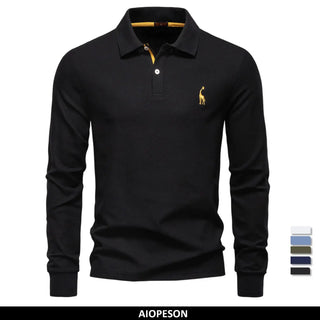 Jongman™ | Maglietta Polo Casual Autunnale
