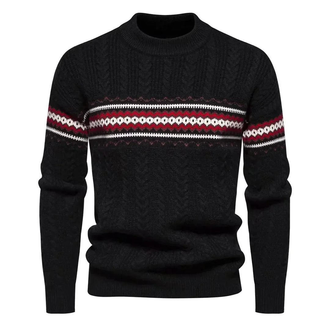 Jongman™ | Maglione Etnico e Lavorato a Maglia Premium