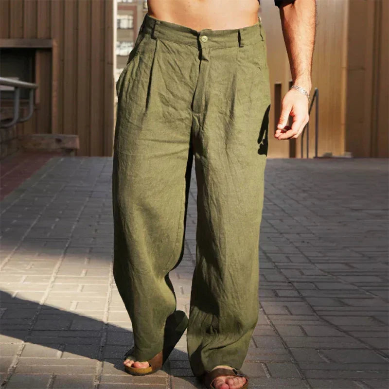 Luciano | Pantaloni estivi ampi