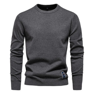 Jongman™ | Maglione Casual con Collo Rotondo
