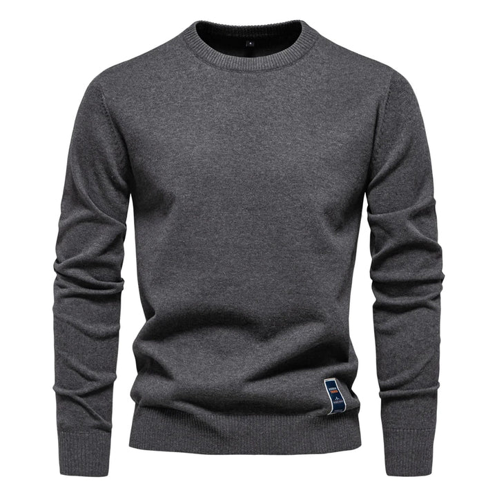 Jongman™ | Maglione Casual con Collo Rotondo