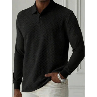 Jongman™ | Polo Casual Uomo Con Maniche Lunghe