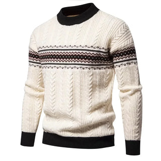 Jongman™ | Maglione Etnico e Lavorato a Maglia Premium