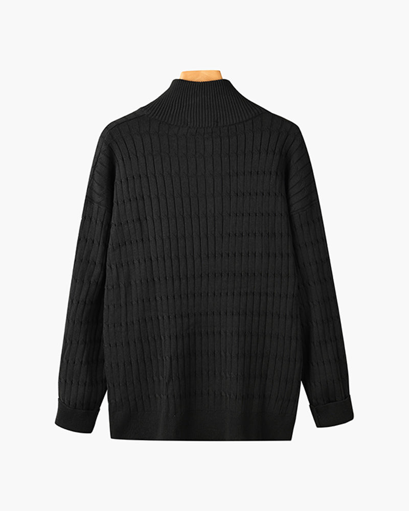 GWANGJU Maglione Mezzo Zip
