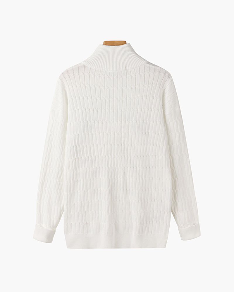 GWANGJU Maglione Mezzo Zip