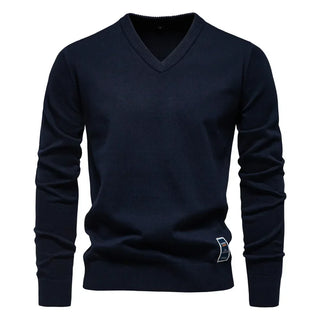 Jongman™ | Maglione da Uomo in Cotone con Collo a V