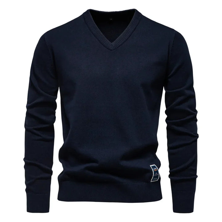 Jongman™ | Maglione da Uomo in Cotone con Collo a V