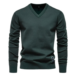 Jongman™ | Maglione da Uomo in Cotone con Collo a V