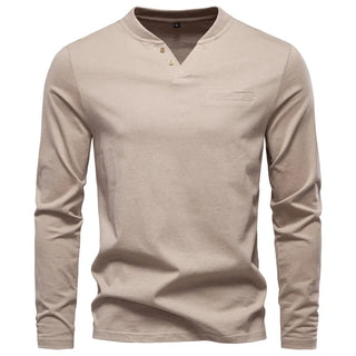 Jongman™ | T-Shirt Henley a Maniche Lunghe (1+1 GRATIS)