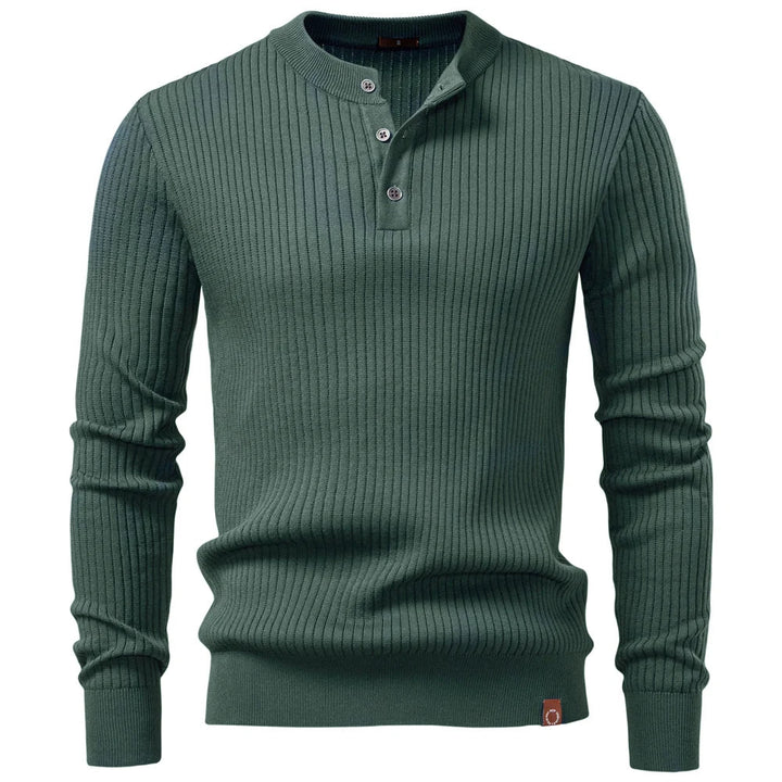 Jongman™ | Polo Invernale Casual Con Bottoni