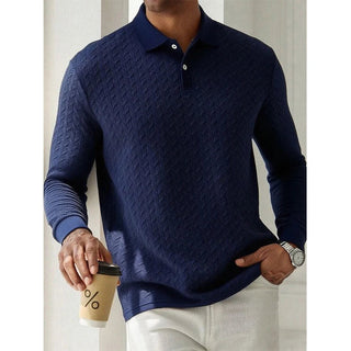 Jongman™ | Polo Casual Uomo Con Maniche Lunghe