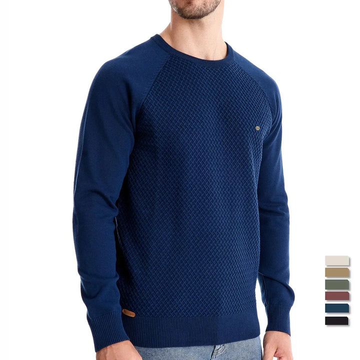 Jongman™ | Maglione da Uomo a Maglia con Collo Rotondo