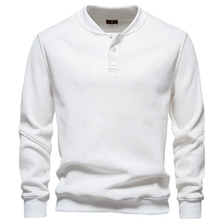 Jongman™ | Felpa Fleece con Design a Bottoni