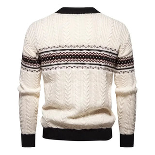 Jongman™ | Maglione Etnico e Lavorato a Maglia Premium