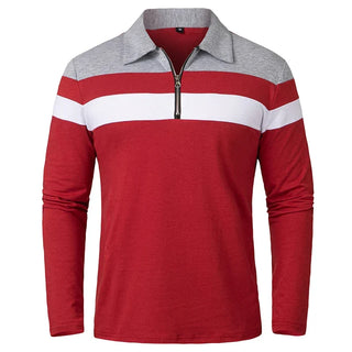 Jongman™ | Polo a Righe con Zip