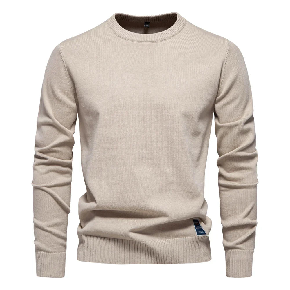 Jongman™ | Maglione Casual con Collo Rotondo