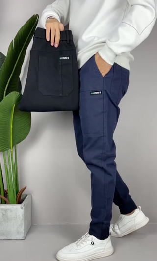 Tommaso | Pantaloni cargo elasticizzati premium