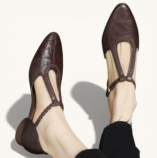 Clara | Scarpe Mary Jane in pelle ortopedica