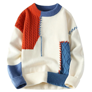 Verre Blanc | Maglione patchwork alla moda