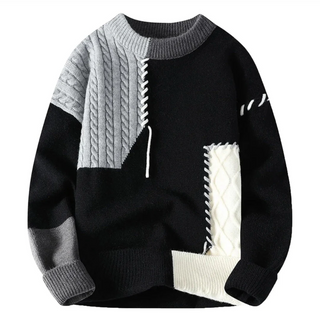 Verre Blanc | Maglione patchwork alla moda