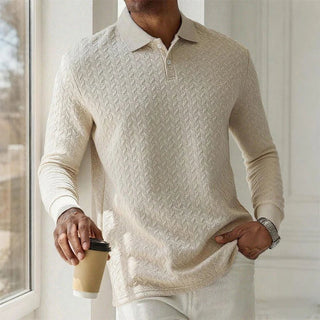 Jongman™ | Polo Casual Uomo Con Maniche Lunghe