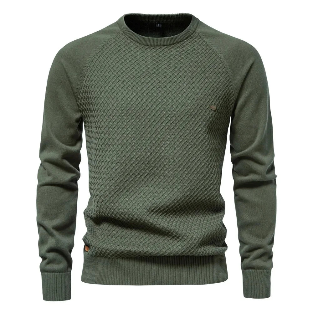 Jongman™ | Maglione da Uomo a Maglia con Collo Rotondo