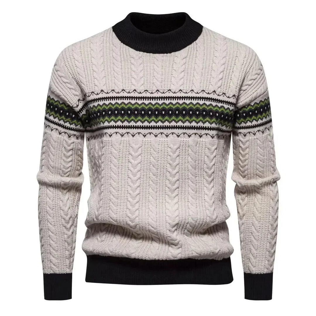 Jongman™ | Maglione Etnico e Lavorato a Maglia Premium