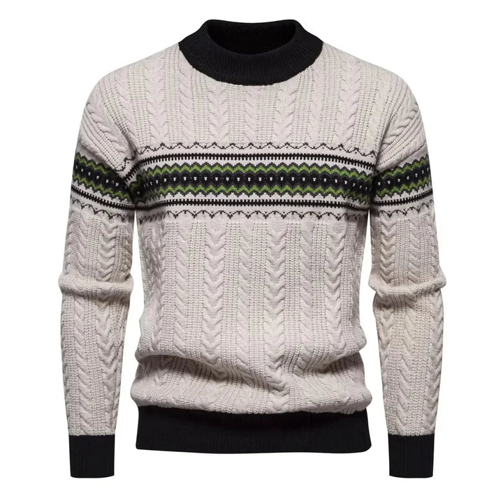Jongman™ | Maglione Etnico e Lavorato a Maglia Premium