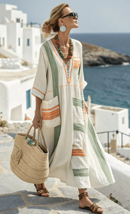 Vera | Vestito flusso costiero
