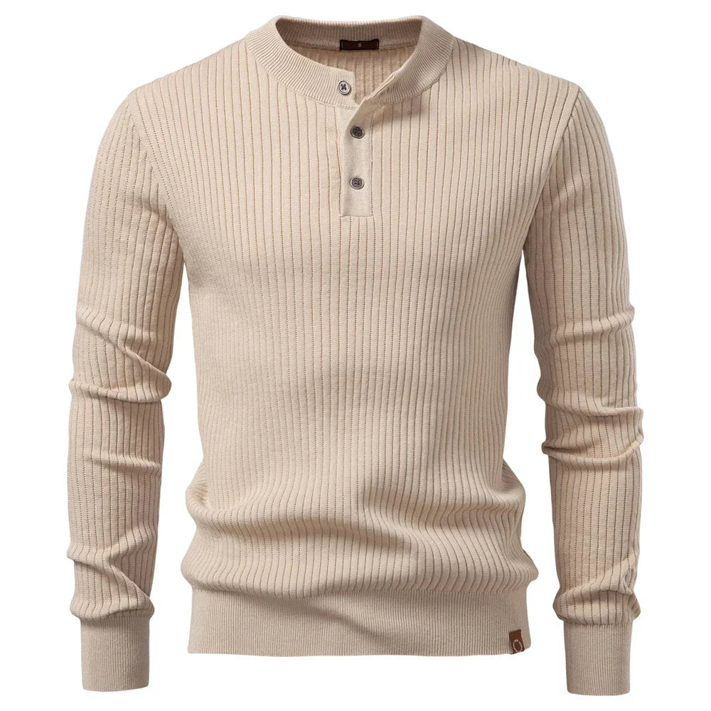 Jongman™ | Polo Invernale Casual Con Bottoni