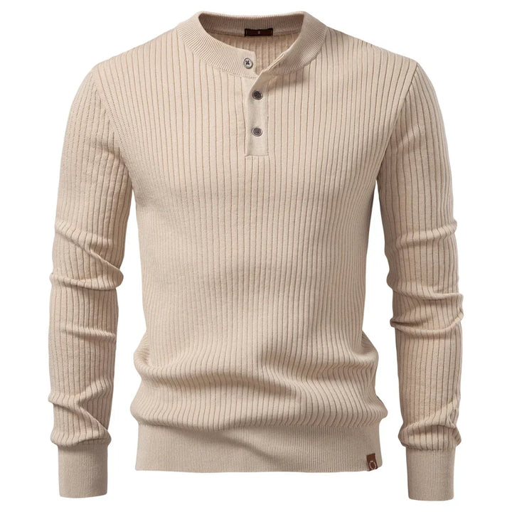 Jongman™ | Polo Invernale Casual Con Bottoni