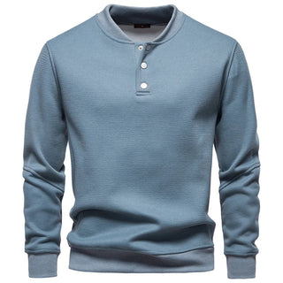 Jongman™ | Felpa Fleece con Design a Bottoni